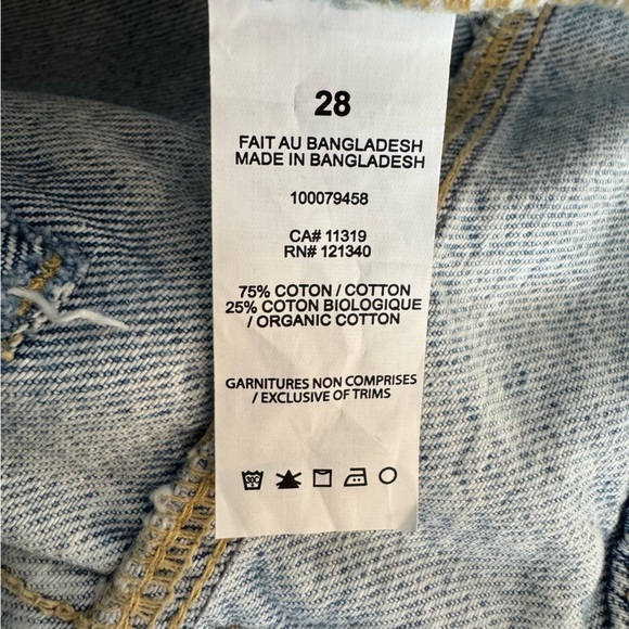 Dynamite Light Blue Distressed Women Jeans - Picture 7 of 7